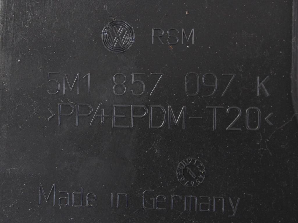 PREDAL ZA DOKUMENTE OEM N. 5N1857035A82V ORIGINAL REZERVNI DEL VOLKSWAGEN TIGUAN 5N MK1 (2007 - 2011)DIESEL LETNIK 2008