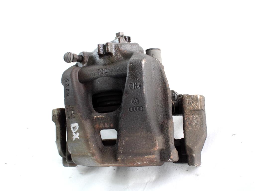 SPREDNJE DESNE ZAVORNE CELJUSTI  OEM N. 5N0615106R ORIGINAL REZERVNI DEL VOLKSWAGEN TIGUAN 5N MK1 (2007 - 2011)DIESEL LETNIK 2008