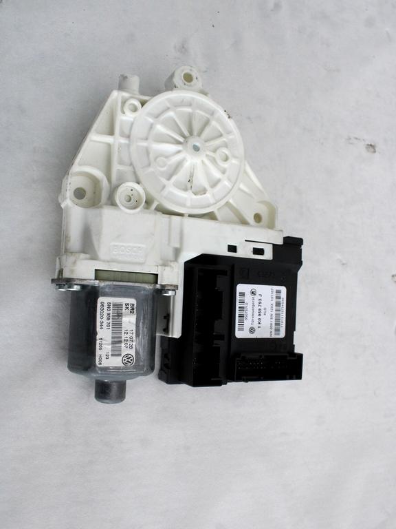 DVIZNI MEHANIZEM SPREDNIH STEKEL  OEM N. 23178 MOTORINO ALZACRISTALLO PORTA ANTERIORE ORIGINAL REZERVNI DEL VOLKSWAGEN TIGUAN 5N MK1 (2007 - 2011)DIESEL LETNIK 2008