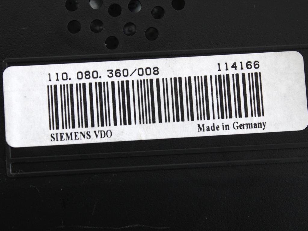 03L906022F KIT ACCENSIONE AVVIAMENTO VOLKSWAGEN TIGUAN 2.0 D 4X4 103KW 6M 5P (2008) RICAMBIO USATO CON CENTRALINA MOTORE, QUADRO STRUMENTI, BLOCCHETTI ACCENSIONE APERTURA CON DOPPIA CHIAVE 0281014236 1K0959433BT 3C0937049AJ 1K0905851B 5N0920870D