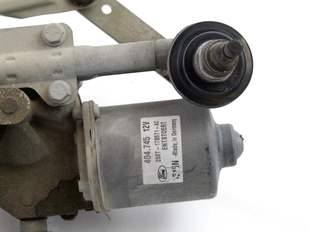 MOTORCEK PREDNJIH BRISALCEV OEM N. 2S6T-17B571-AC ORIGINAL REZERVNI DEL FORD FIESTA JH JD MK5 R (2005 - 2008) BENZINA LETNIK 2006