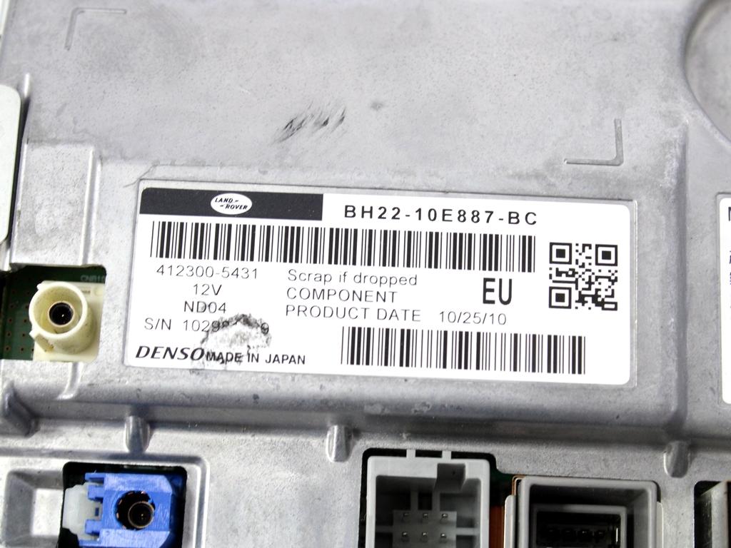 NAVIGCIJA  OEM N. BH22-10E887-BC ORIGINAL REZERVNI DEL LAND ROVER RANGE ROVER SPORT L320 MK1 R (2010 -2013)DIESEL LETNIK 2011