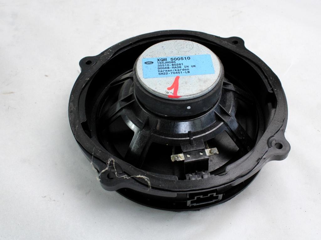 ZVOCNIKI OEM N. XQM500510 ORIGINAL REZERVNI DEL LAND ROVER RANGE ROVER SPORT L320 MK1 R (2010 -2013)DIESEL LETNIK 2011