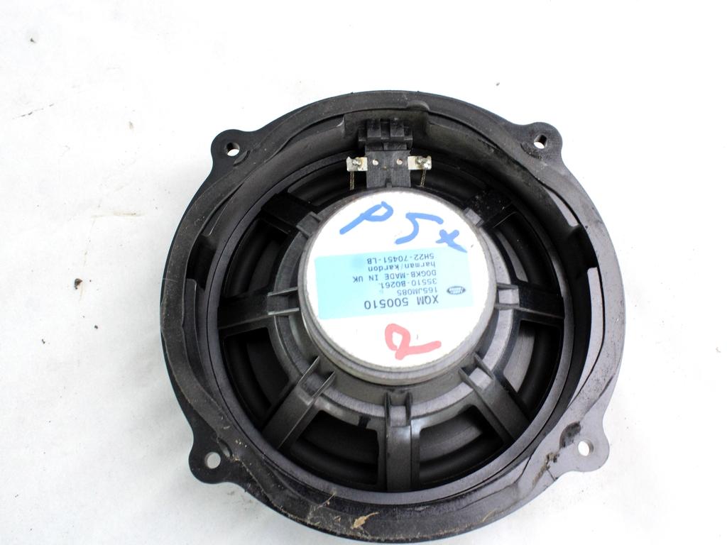 ZVOCNIKI OEM N. XQM500510 ORIGINAL REZERVNI DEL LAND ROVER RANGE ROVER SPORT L320 MK1 R (2010 -2013)DIESEL LETNIK 2011