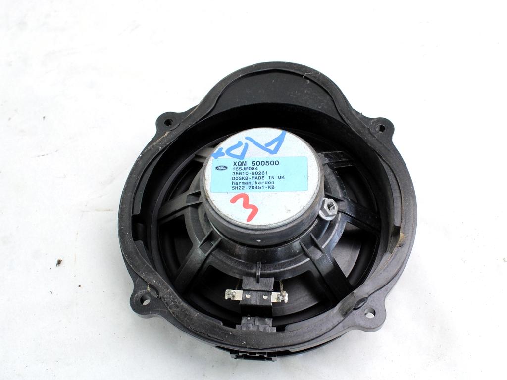 ZVOCNIKI OEM N. XQM500500 ORIGINAL REZERVNI DEL LAND ROVER RANGE ROVER SPORT L320 MK1 R (2010 -2013)DIESEL LETNIK 2011