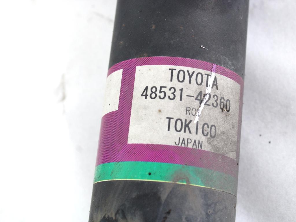 ZADNJI AMORTIZERJI OEM N. 58616 COPPIA AMMORTIZZATORI POSTERIORI ORIGINAL REZERVNI DEL TOYOTA RAV 4  XA40 MK4 (2013 - 2018) DIESEL LETNIK 2015