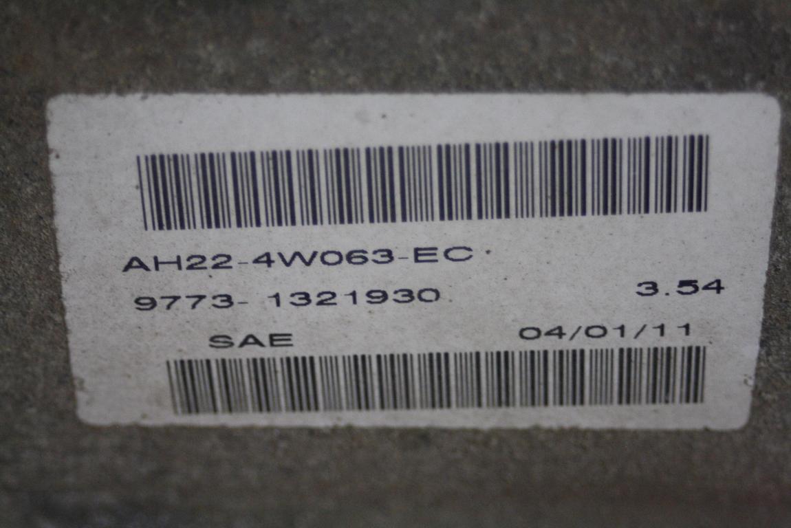 ZADNJI DIFERENCIAL OEM N. AH22-4W063-EC ORIGINAL REZERVNI DEL LAND ROVER RANGE ROVER SPORT L320 MK1 R (2010 -2013)DIESEL LETNIK 2011