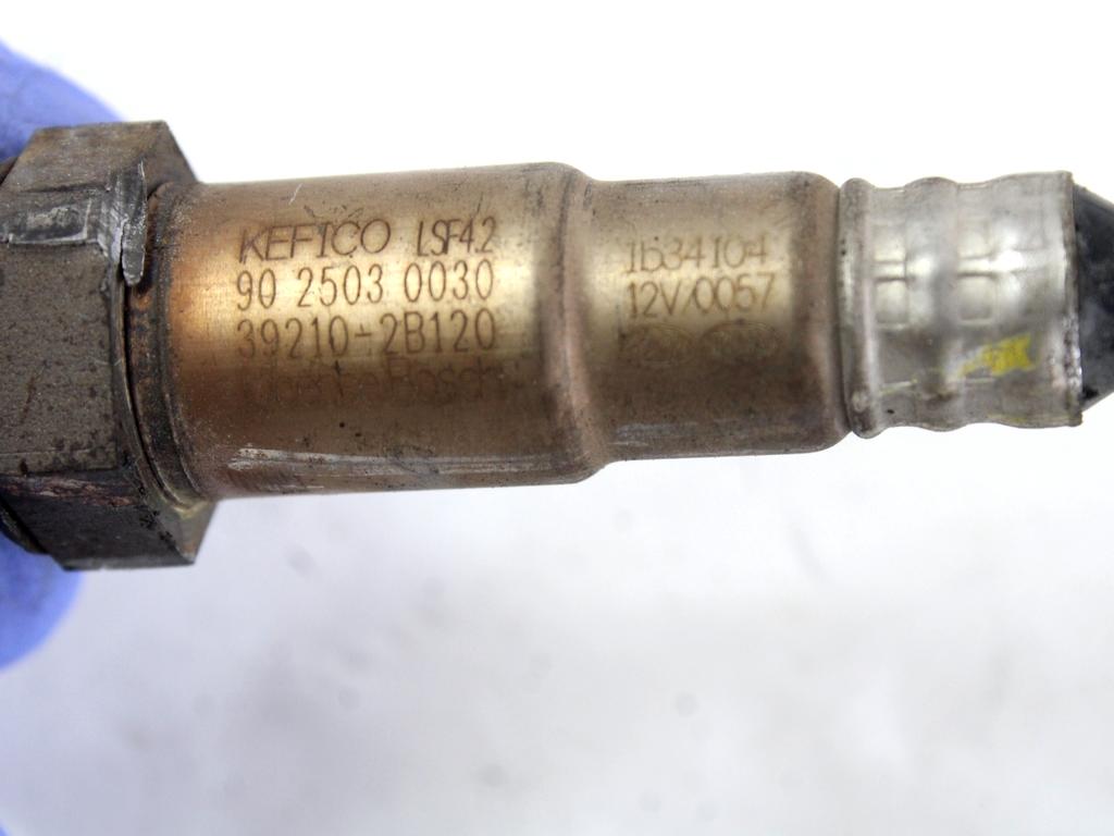 SONDA LAMBDA  OEM N. 39210-2B120 ORIGINAL REZERVNI DEL KIA VENGA YN (2010 - 2019)BENZINA LETNIK 2013