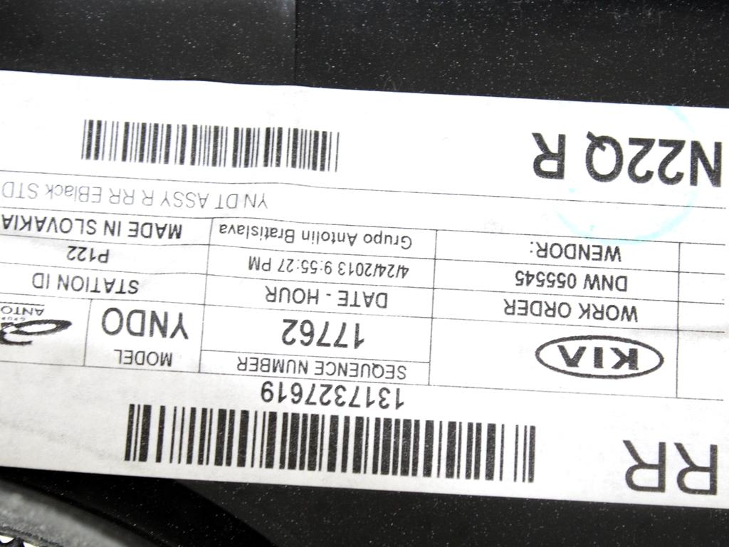 VRATNI PANEL OEM N. PNPDTKIVENGAYNMV5P ORIGINAL REZERVNI DEL KIA VENGA YN (2010 - 2019)BENZINA LETNIK 2013