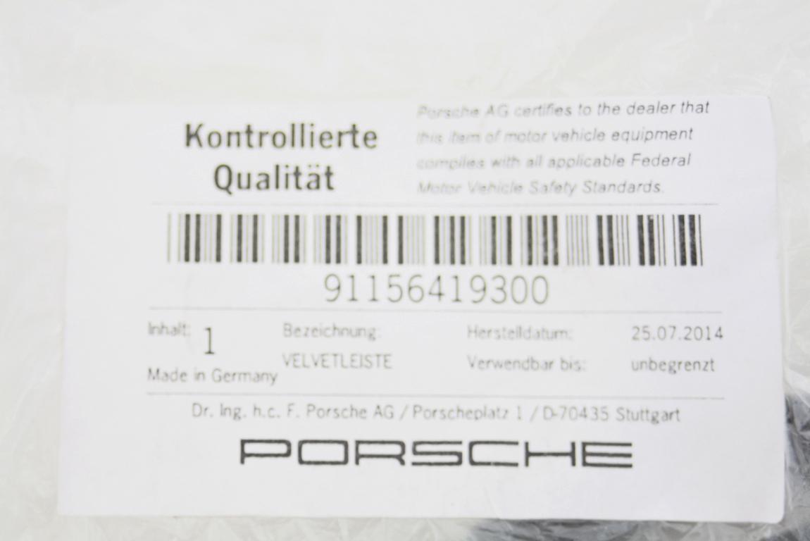 OTVORITEV STRE?NE TESNILA OEM N. 91156419300 ORIGINAL REZERVNI DEL PORSCHE 911 993 (1993 - 1997)BENZINA LETNIK 1997