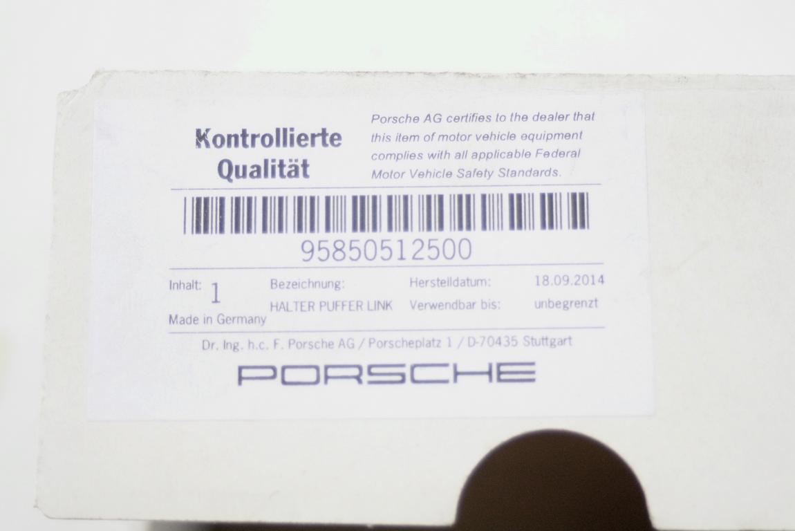 NOSILCI ODBIJACA  OEM N. 95850512500 ORIGINAL REZERVNI DEL PORSCHE CAYENNE 92A MK2 (2010 - 2017) DIESEL LETNIK 2016