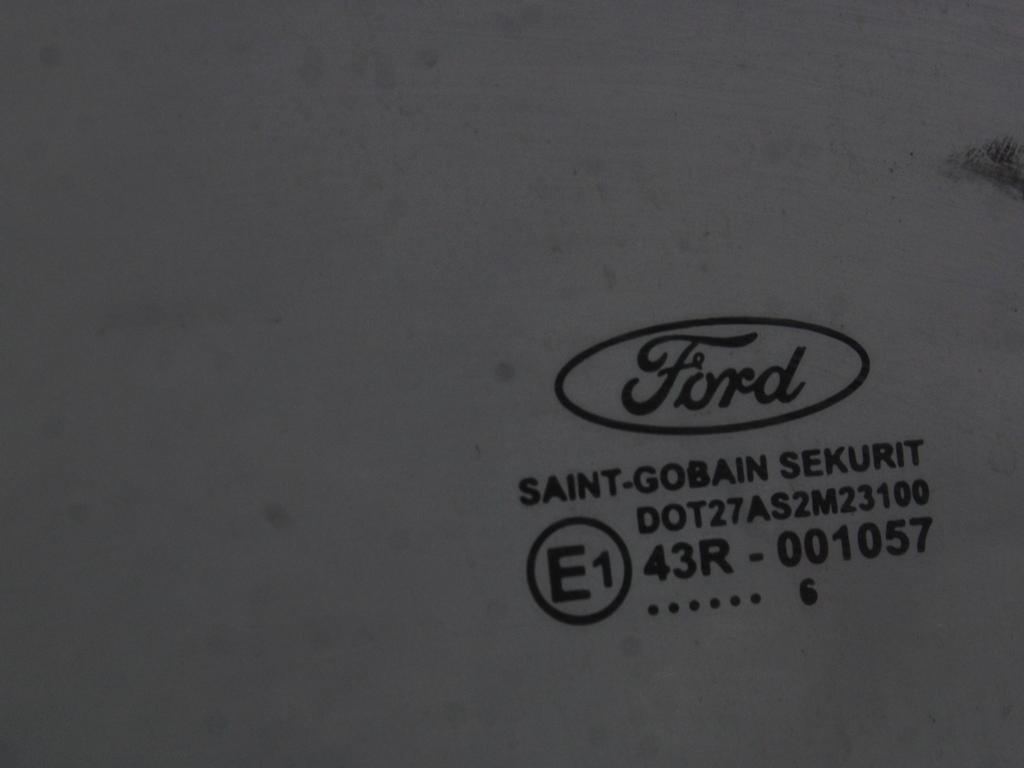 STEKLO ZADNJIH DESNIH VRAT OEM N. 1226718 ORIGINAL REZERVNI DEL FORD FOCUS CMAX DM2 MK1 R (04/2007 - 2010) DIESEL LETNIK 2006