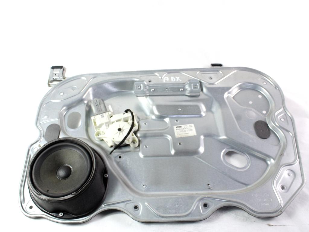 MEHANIZEM DVIGA SPREDNJIH STEKEL  OEM N. 18937 SISTEMA ALZACRISTALLO PORTA ANTERIORE ELETTR ORIGINAL REZERVNI DEL FORD FOCUS CMAX DM2 MK1 R (04/2007 - 2010) DIESEL LETNIK 2006