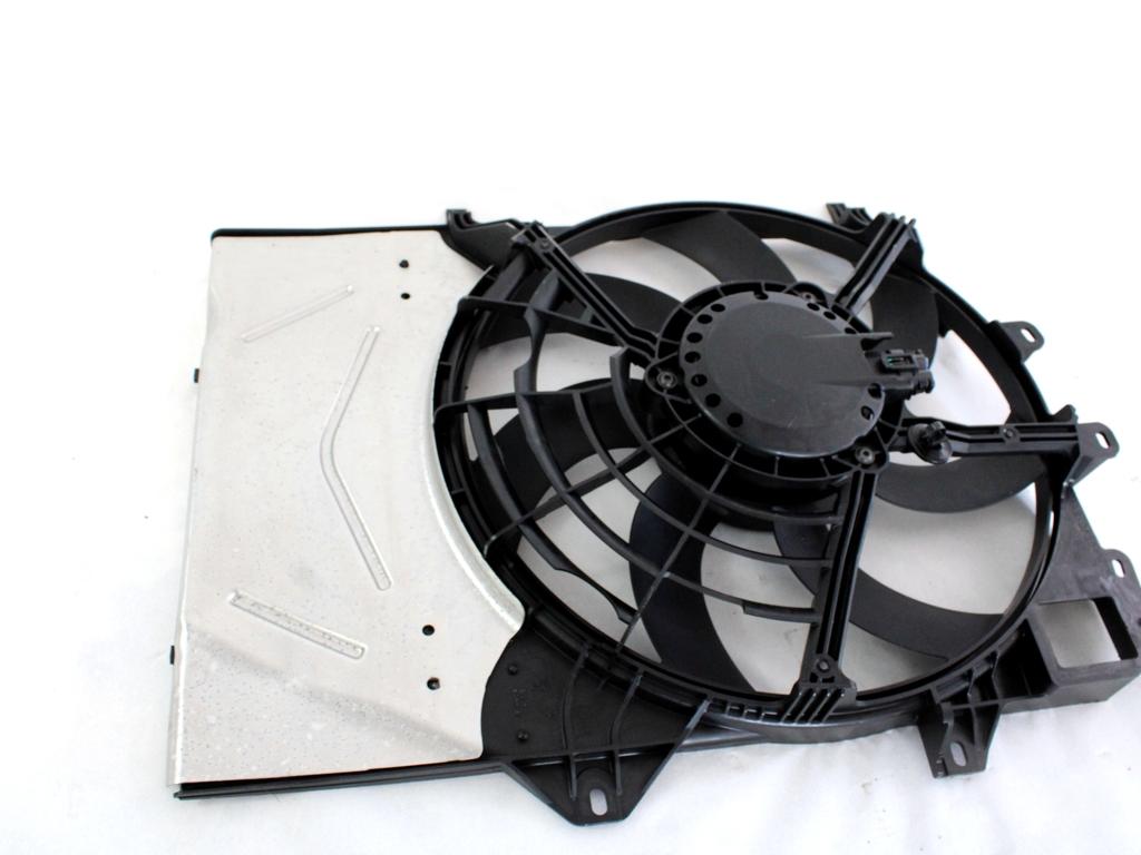 VENTILATOR HLADILNIKA OEM N. 9801666680 ORIGINAL REZERVNI DEL CITROEN C3 PICASSO MK1R (2012 - 2017) DIESEL LETNIK 2016