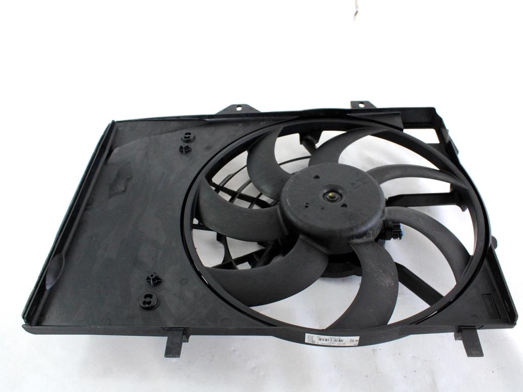 VENTILATOR HLADILNIKA OEM N. 9801666680 ORIGINAL REZERVNI DEL CITROEN C3 PICASSO MK1R (2012 - 2017) DIESEL LETNIK 2016