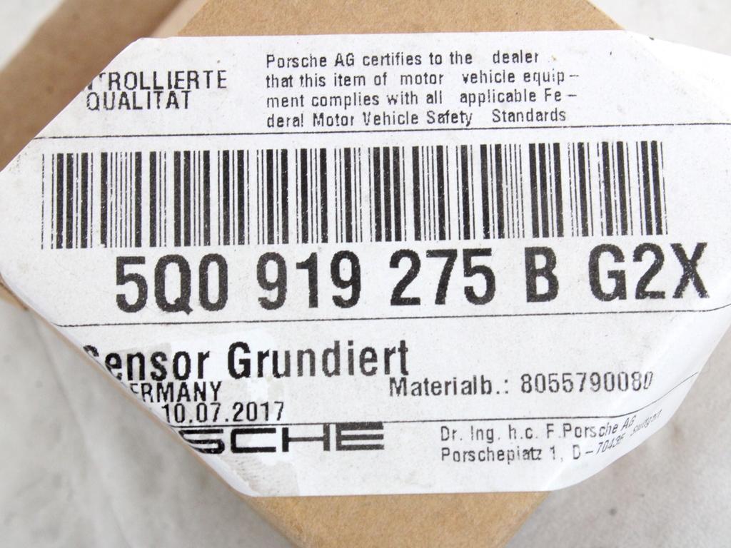 PARKIRNI SENZORJI OEM N. 5Q0919275BG2X ORIGINAL REZERVNI DEL PORSCHE CAYENNE 92A MK2 (2010 - 2017) BENZINA LETNIK 2014