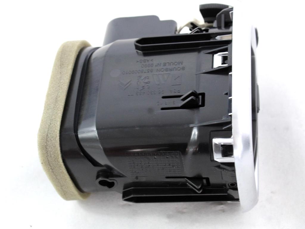 CENTRALNE PREZRACEVALNE SOBE  OEM N. 9683043377 ORIGINAL REZERVNI DEL CITROEN C3 PICASSO MK1R (2012 - 2017) DIESEL LETNIK 2016