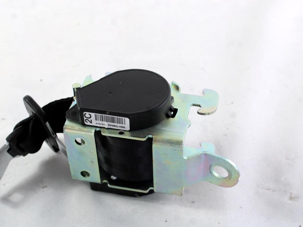 VARNOSTNI PAS OEM N. 96817099XX ORIGINAL REZERVNI DEL CITROEN C3 PICASSO MK1R (2012 - 2017) DIESEL LETNIK 2016