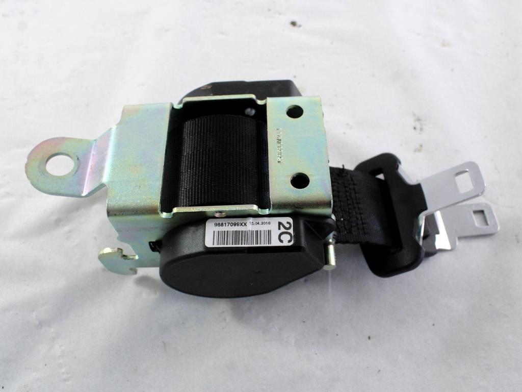 VARNOSTNI PAS OEM N. 96817099XX ORIGINAL REZERVNI DEL CITROEN C3 PICASSO MK1R (2012 - 2017) DIESEL LETNIK 2016