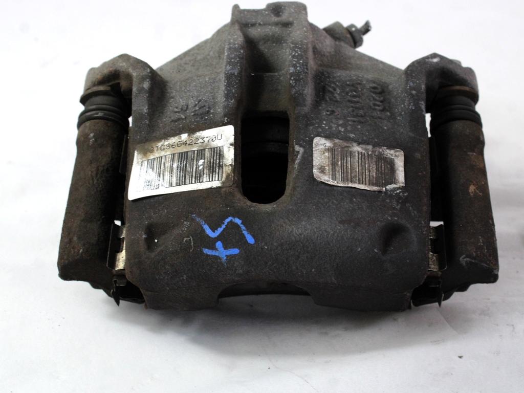 SPREDNJE LEVE ZAVORNE CELJUSTI  OEM N. 9805497680 ORIGINAL REZERVNI DEL CITROEN C3 PICASSO MK1R (2012 - 2017) DIESEL LETNIK 2016