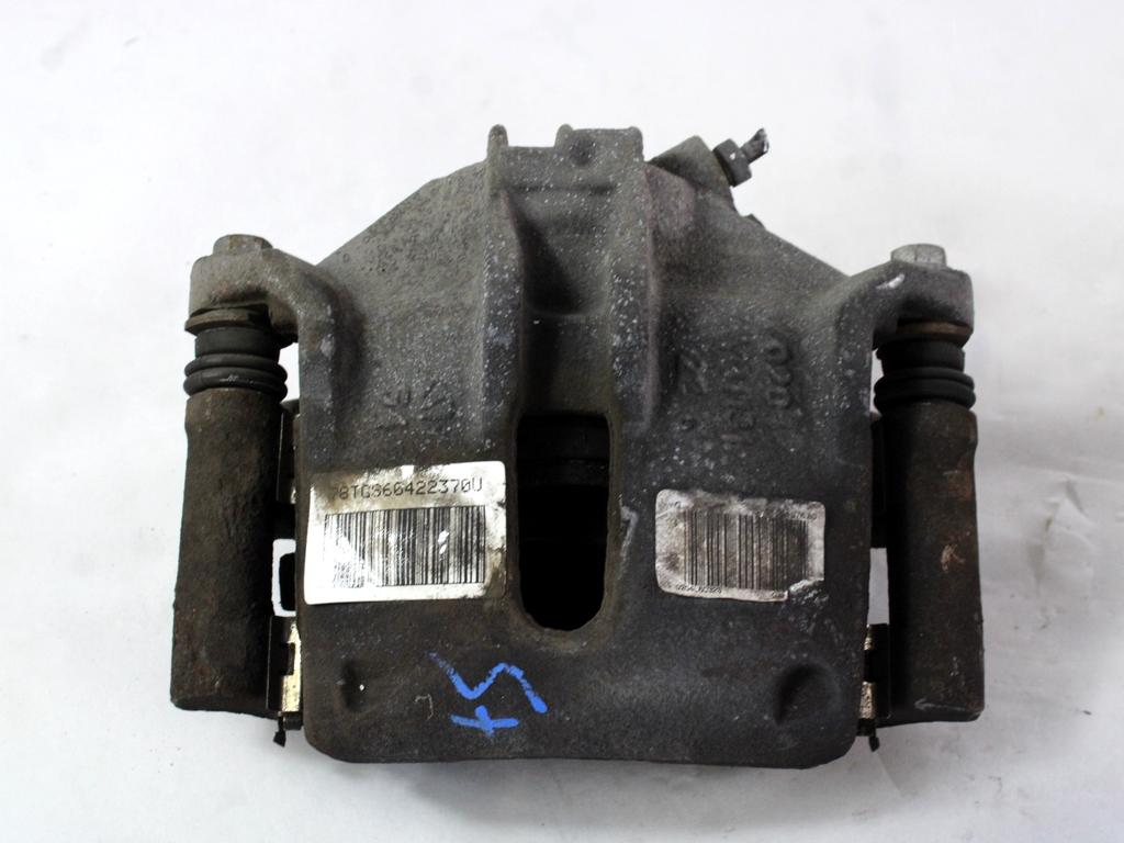 SPREDNJE LEVE ZAVORNE CELJUSTI  OEM N. 9805497680 ORIGINAL REZERVNI DEL CITROEN C3 PICASSO MK1R (2012 - 2017) DIESEL LETNIK 2016