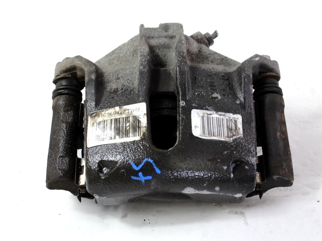 SPREDNJE LEVE ZAVORNE CELJUSTI  OEM N. 9805497680 ORIGINAL REZERVNI DEL CITROEN C3 PICASSO MK1R (2012 - 2017) DIESEL LETNIK 2016