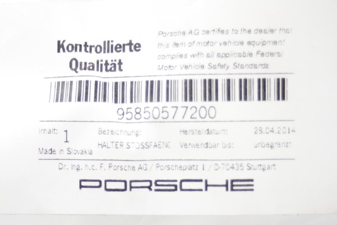 NOSILCI ZADNJEGA ODBIJACA  OEM N. 95850577200 ORIGINAL REZERVNI DEL PORSCHE CAYENNE 92A MK2 (2010 - 2017) BENZINA LETNIK 2014