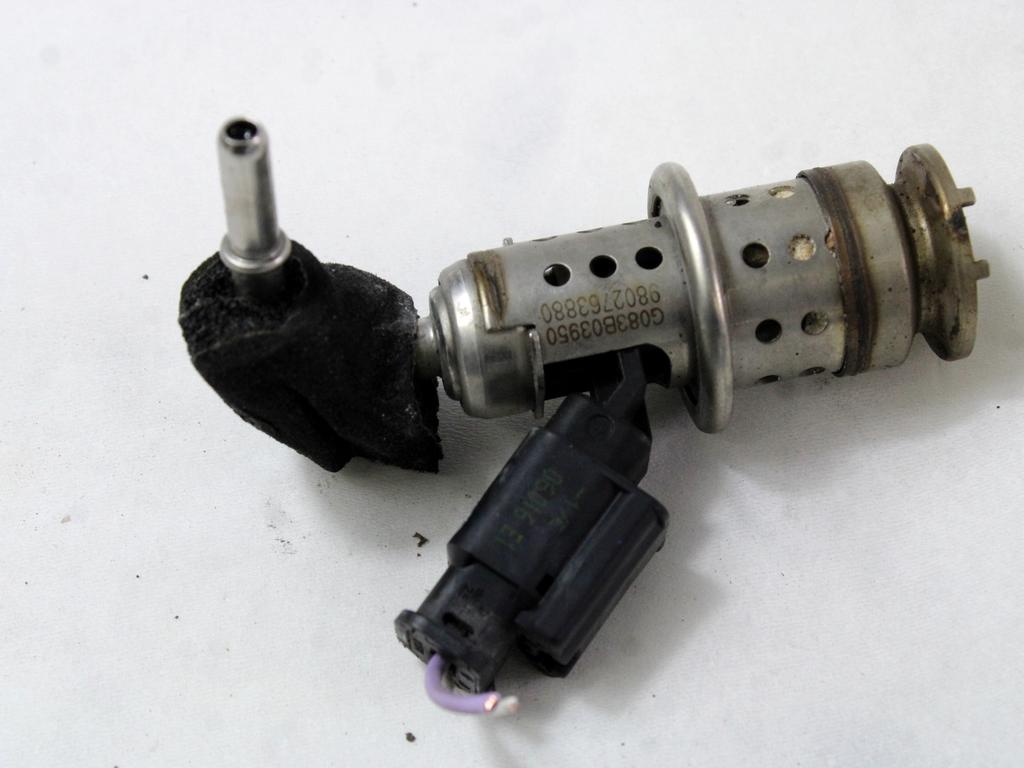 INJEKTORJI DIESEL OEM N. 9802763880 ORIGINAL REZERVNI DEL CITROEN C3 PICASSO MK1R (2012 - 2017) DIESEL LETNIK 2016