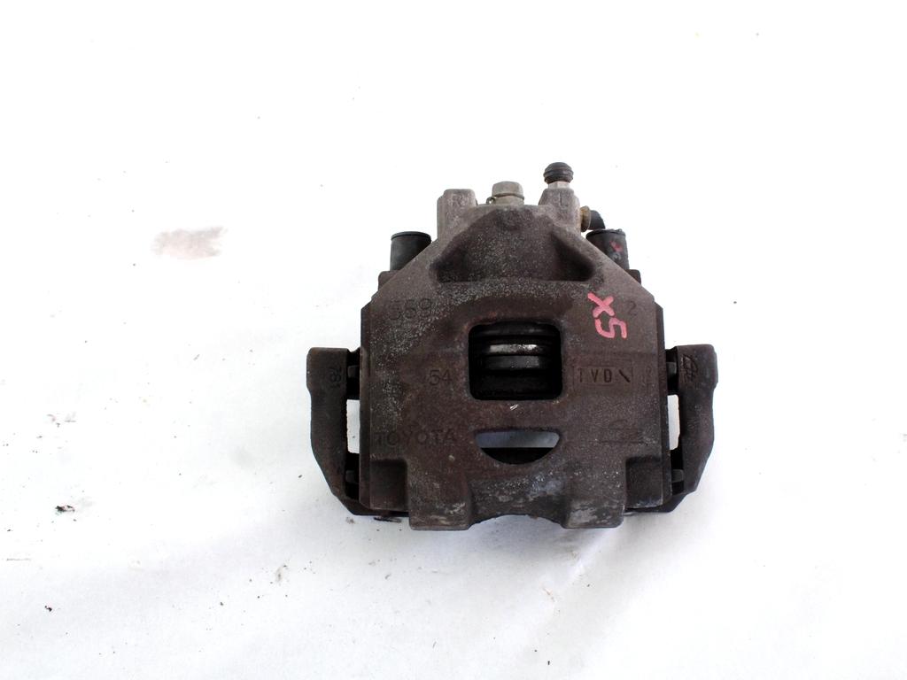 SPREDNJE LEVE ZAVORNE CELJUSTI  OEM N. 477500D070 ORIGINAL REZERVNI DEL TOYOTA YARIS P9 MK2 R (2009 - 2011)BENZINA LETNIK 2010