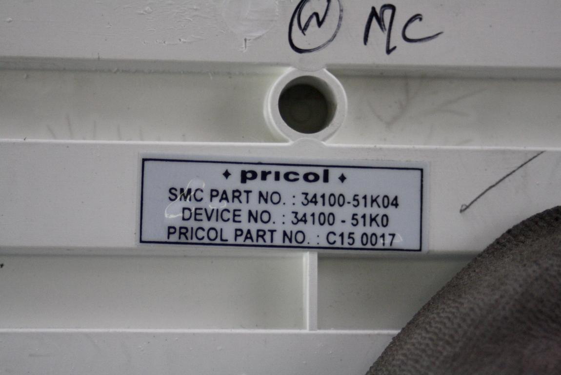 KILOMETER STEVEC OEM N. 34100-51K0 ORIGINAL REZERVNI DEL SUZUKI SPLASH EX (03-2008/05-2012)BENZINA/GPL LETNIK 2009