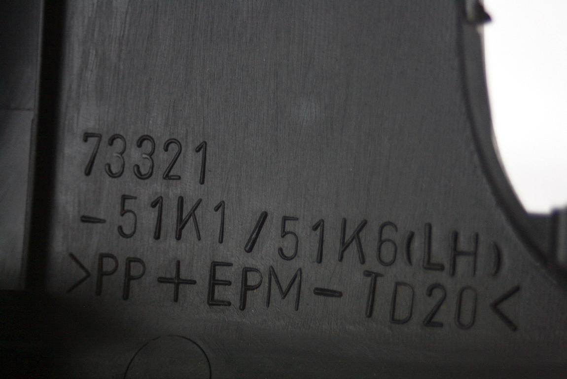 ARMATURNA PLO?CA OEM N. 73321-51K1 ORIGINAL REZERVNI DEL SUZUKI SPLASH EX (03-2008/05-2012)BENZINA/GPL LETNIK 2009