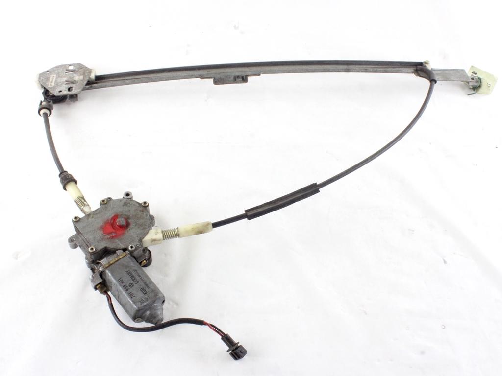 MEHANIZEM DVIGA SPREDNJIH STEKEL  OEM N. 6319 SISTEMA ALZACRISTALLO PORTA ANTERIORE ELETTRI ORIGINAL REZERVNI DEL VOLKSWAGEN TRANSPORTER T4 (1991 - 2003)DIESEL LETNIK 1992