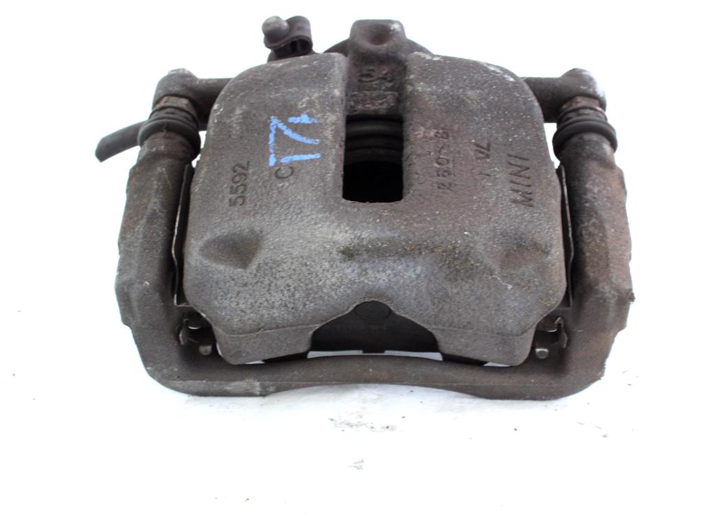 SPREDNJE DESNE ZAVORNE CELJUSTI  OEM N. 34116778336 ORIGINAL REZERVNI DEL MINI ONE / COOPER BERLINA CABRIO R56 R57 (2007 - 2013) DIESEL LETNIK 2008