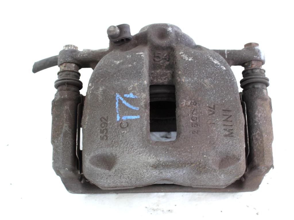 SPREDNJE DESNE ZAVORNE CELJUSTI  OEM N. 34116778336 ORIGINAL REZERVNI DEL MINI ONE / COOPER BERLINA CABRIO R56 R57 (2007 - 2013) DIESEL LETNIK 2008