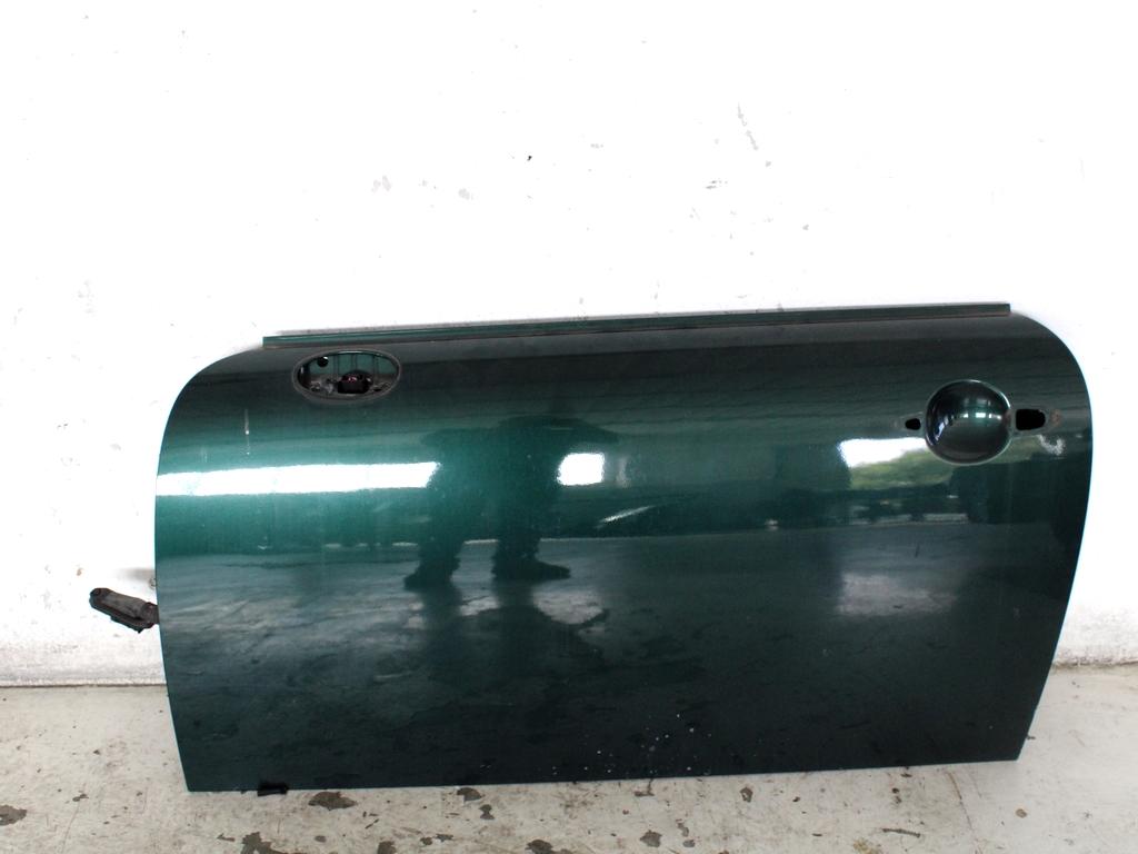 LEVA SPREDNJA VRATA VOZNIK OEM N. 41002755935 ORIGINAL REZERVNI DEL MINI ONE / COOPER BERLINA CABRIO R56 R57 (2007 - 2013) DIESEL LETNIK 2008