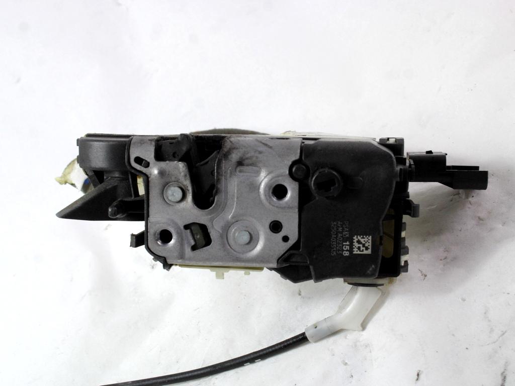 CENTRALNO ZAKLEPANJE PREDNIH LEVIH VRAT OEM N. 9800623180 ORIGINAL REZERVNI DEL PEUGEOT 5008 0U 0E MK1 (2009 - 2013) DIESEL LETNIK 2010