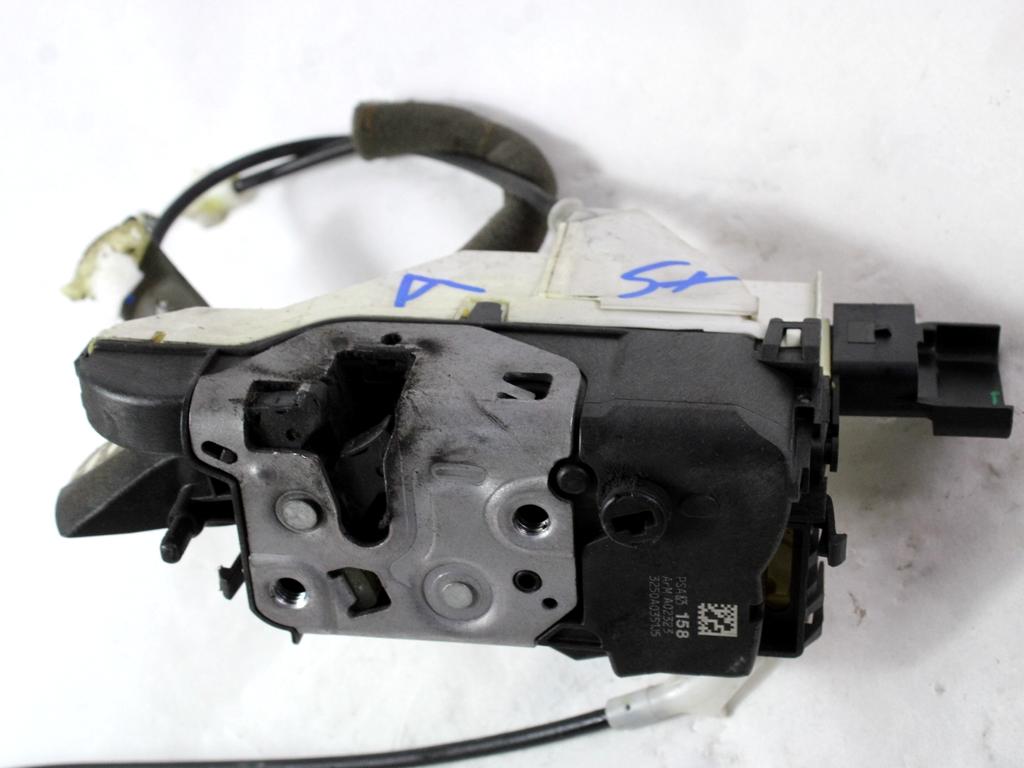 CENTRALNO ZAKLEPANJE PREDNIH LEVIH VRAT OEM N. 9800623180 ORIGINAL REZERVNI DEL PEUGEOT 5008 0U 0E MK1 (2009 - 2013) DIESEL LETNIK 2010