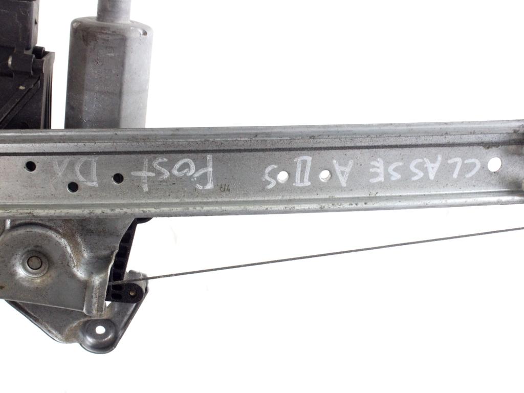 MEHANIZEM DVIGA ZADNJIH STEKEL  OEM N. 8387 SISTEMA ALZACRISTALLO PORTA POSTERIORE ELETTR ORIGINAL REZERVNI DEL MERCEDES CLASSE A W168 5P V168 3P 168.031 168.131 (1997 - 2000) BENZINA LETNIK 2000