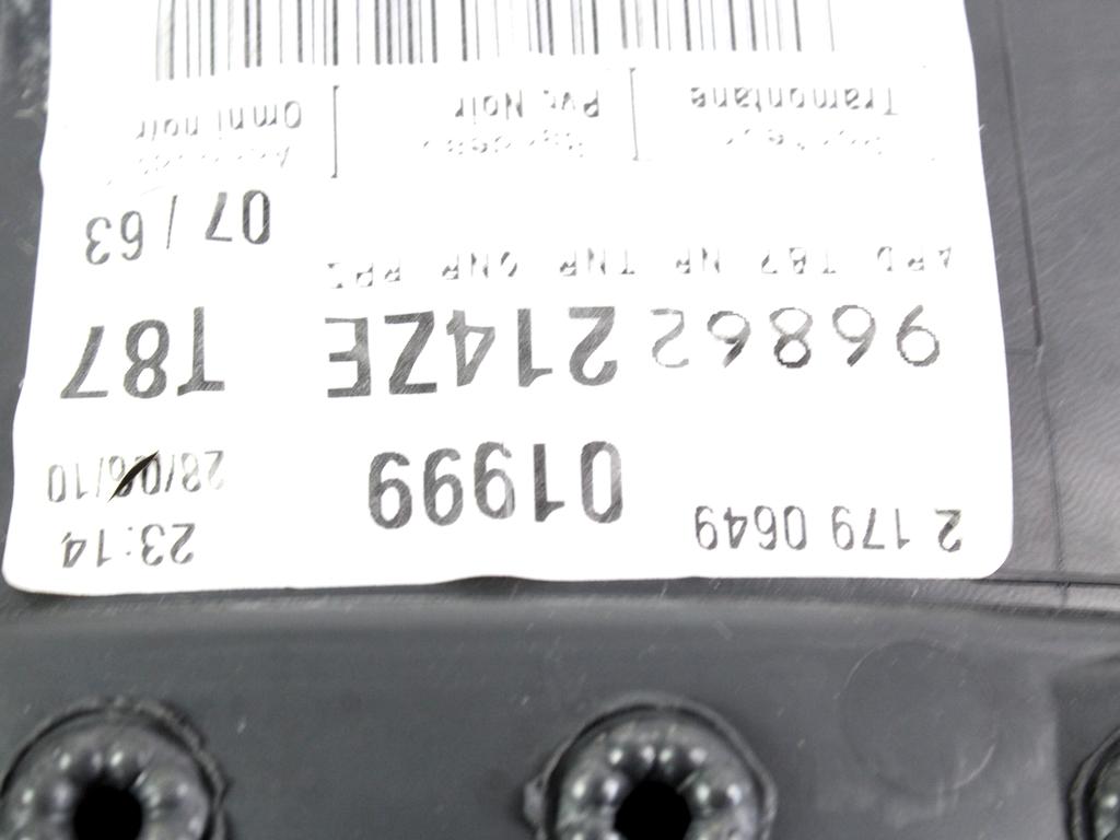 VRATNI PANEL OEM N. PNPDTPG50080UMK1SV5P ORIGINAL REZERVNI DEL PEUGEOT 5008 0U 0E MK1 (2009 - 2013) DIESEL LETNIK 2010