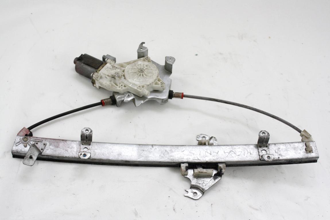 MEHANIZEM DVIGA SPREDNJIH STEKEL  OEM N. 17158 SISTEMA ALZACRISTALLO PORTA ANTERIORE ELETT ORIGINAL REZERVNI DEL NISSAN MICRA K12 K12E MK3 (2002 - 2010) BENZINA/GPL LETNIK 2009