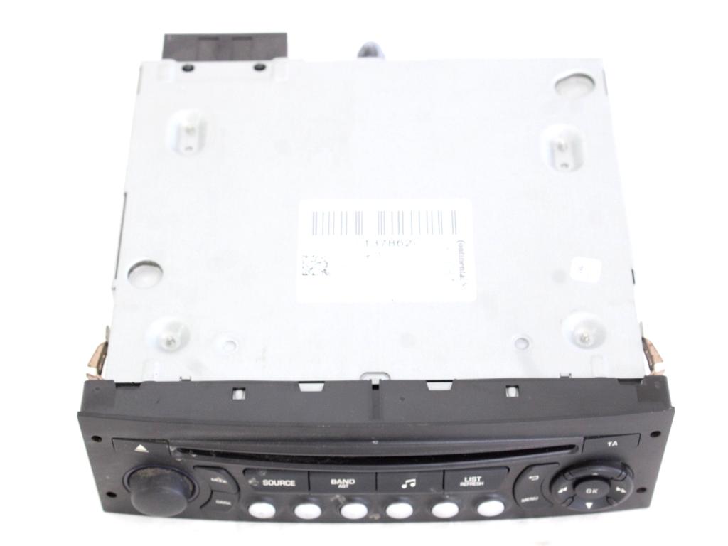 RADIO CD / OJACEVALNIK / IMETNIK HIFI OEM N. 98137862XT ORIGINAL REZERVNI DEL CITROEN BERLINGO MK2 (2008 -2018) DIESEL LETNIK 2016