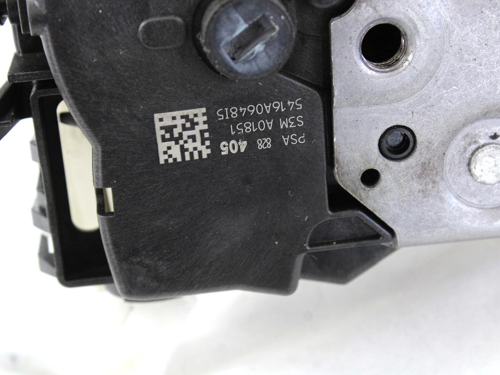 CENTRALNI ZAKLEP SPREDNJIH VRAT  OEM N. 9135EA ORIGINAL REZERVNI DEL CITROEN BERLINGO MK2 (2008 -2018) DIESEL LETNIK 2016