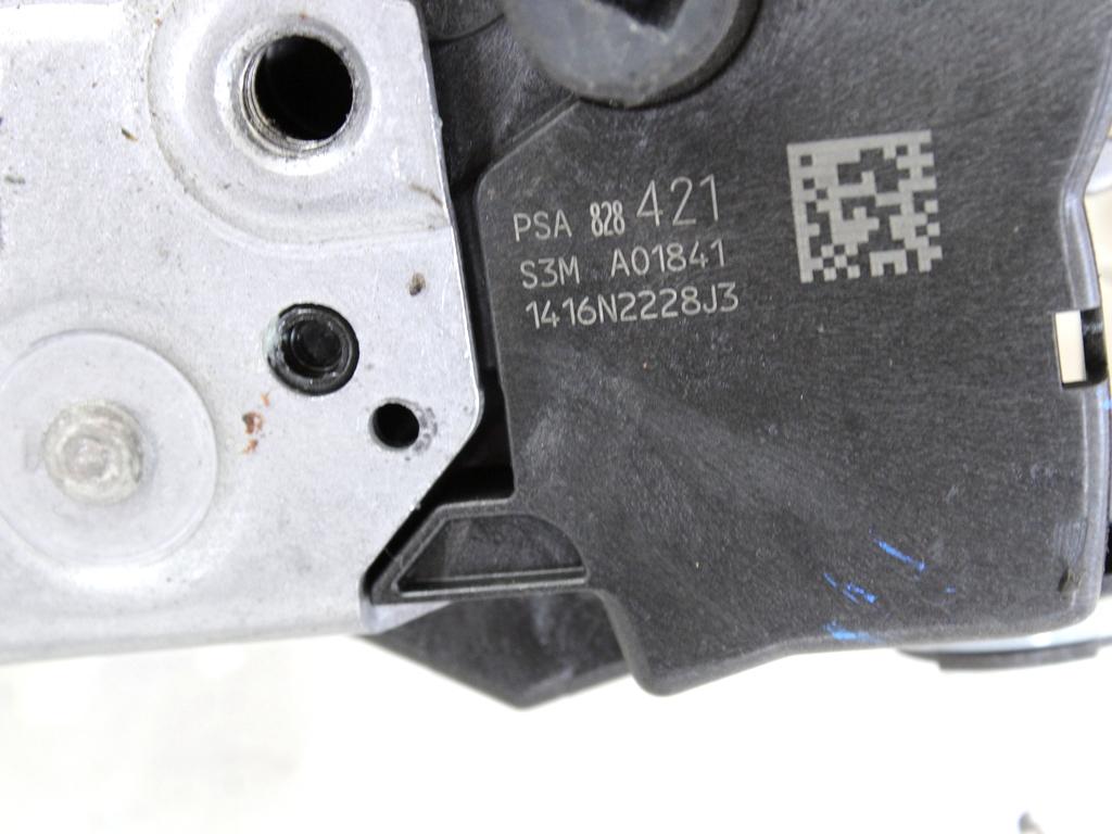 CENTRALNA KLJUCAVNICA ZADJIH LEVIH VRAT OEM N. 9137N9 ORIGINAL REZERVNI DEL CITROEN BERLINGO MK2 (2008 -2018) DIESEL LETNIK 2016