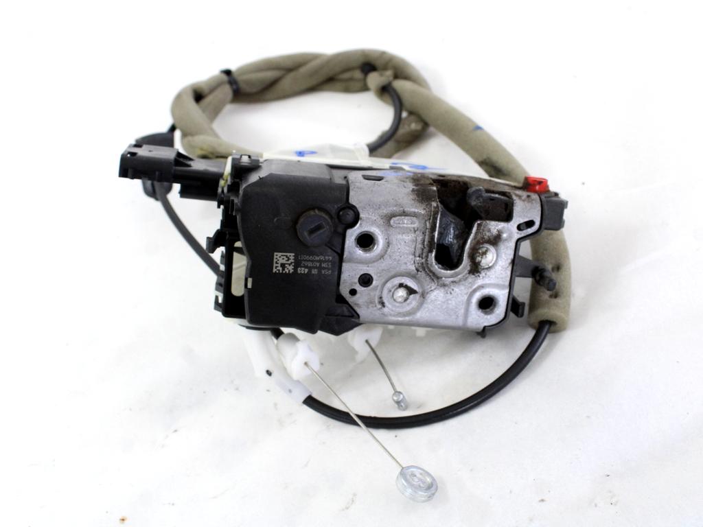 CENTRALNO ZAKLEPANJE ZADNJIH DESNIH VRAT OEM N. 9137N8 ORIGINAL REZERVNI DEL CITROEN BERLINGO MK2 (2008 -2018) DIESEL LETNIK 2016