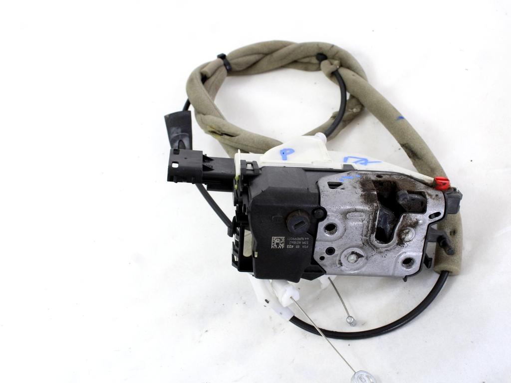 CENTRALNO ZAKLEPANJE ZADNJIH DESNIH VRAT OEM N. 9137N8 ORIGINAL REZERVNI DEL CITROEN BERLINGO MK2 (2008 -2018) DIESEL LETNIK 2016