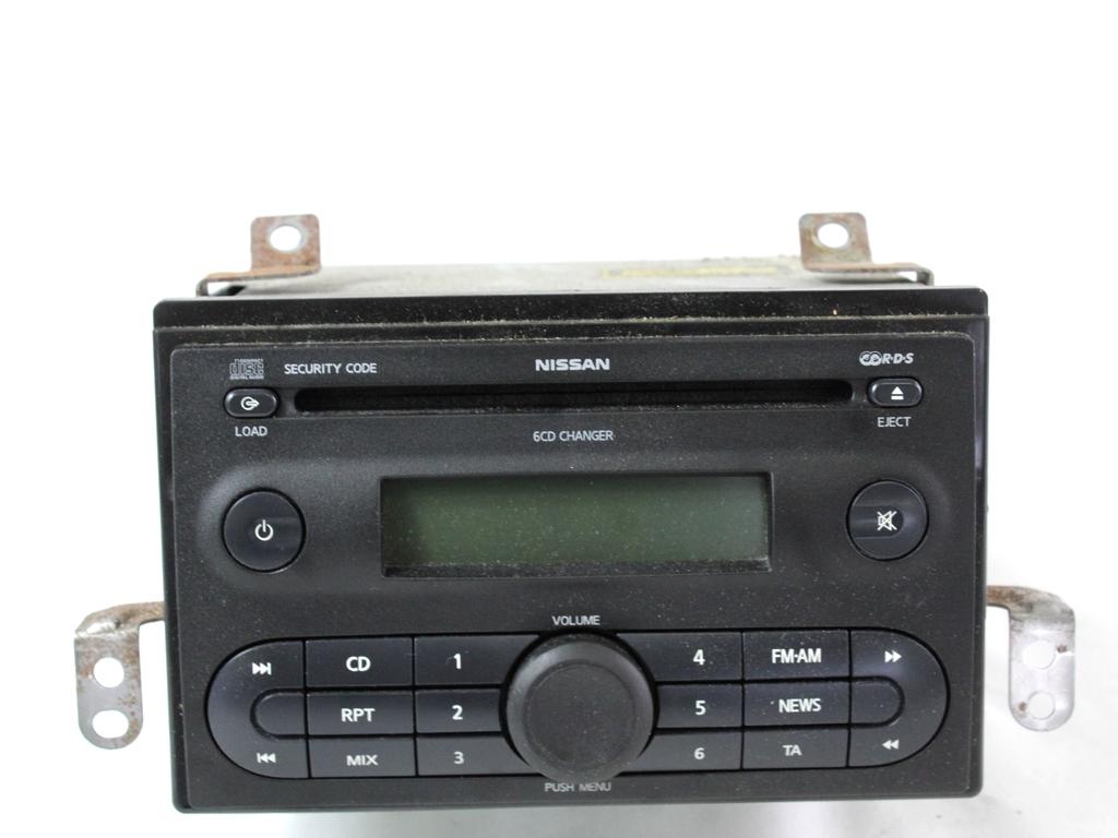 RADIO CD / OJACEVALNIK / IMETNIK HIFI OEM N. 28184BC41A ORIGINAL REZERVNI DEL NISSAN NOTE E11 MK1 (2005 - 2013)BENZINA LETNIK 2007