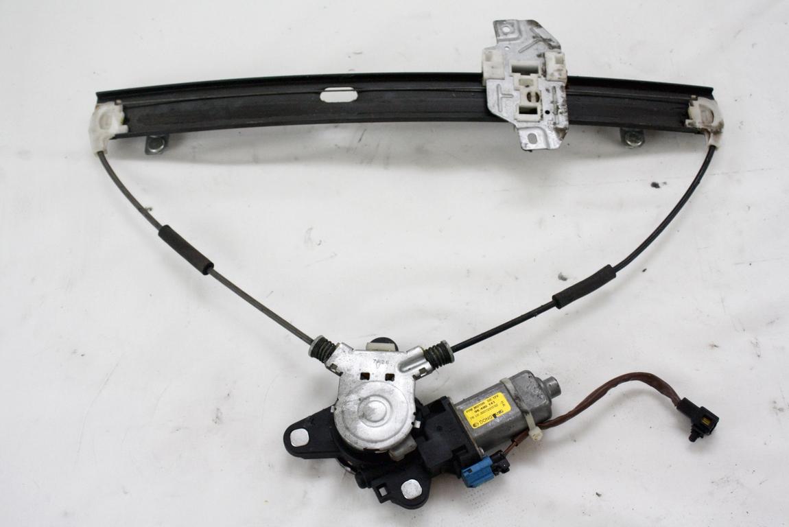 MEHANIZEM DVIGA SPREDNJIH STEKEL  OEM N. 430 SISTEMA ALZACRISTALLO PORTA ANTERIORE ELETTRIC ORIGINAL REZERVNI DEL CHEVROLET MATIZ M200 (2005 - 2010) BENZINA/GPL LETNIK 2008