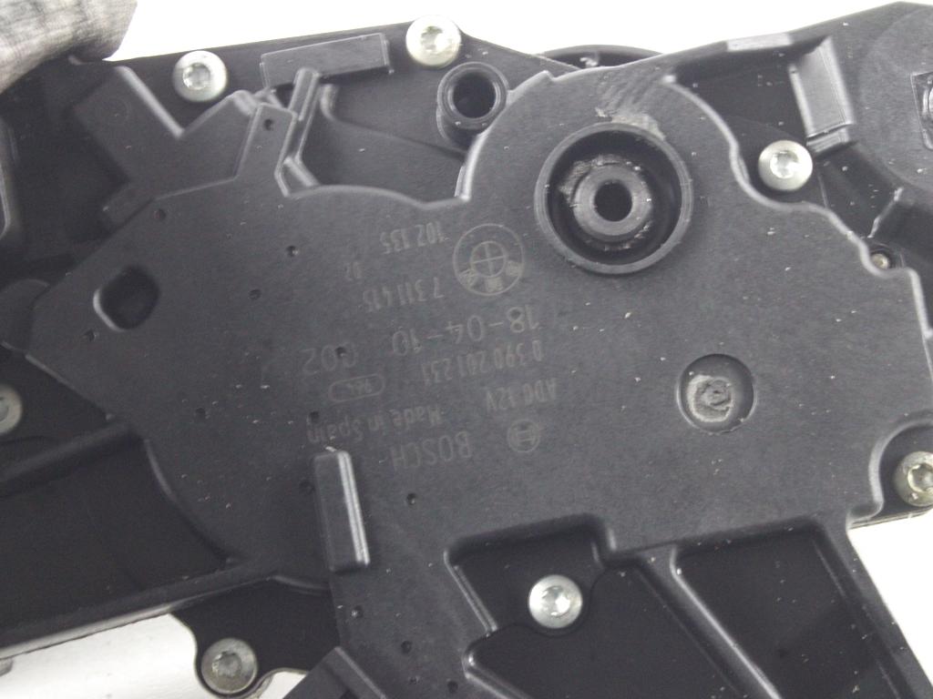 MOTORCEK ZADNJEGA BRISALCA OEM N. 7311415 ORIGINAL REZERVNI DEL BMW SERIE 3 F30/F31 BER/SW (2012 - 2019) DIESEL LETNIK 2018