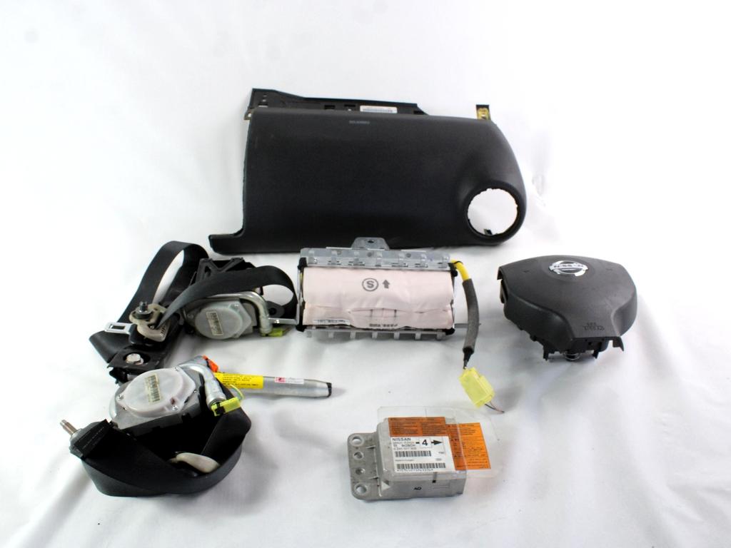 KIT AIRBAG KOMPLET OEM N. 19174 KIT AIRBAG COMPLETO ORIGINAL REZERVNI DEL NISSAN NOTE E11 MK1 (2005 - 2013)BENZINA LETNIK 2007