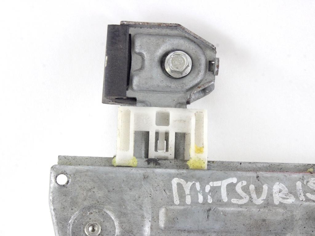 MEHANIZEM DVIGA SPREDNJIH STEKEL  OEM N. 18036 SISTEMA ALZACRISTALLO PORTA ANTERIORE ELETTR ORIGINAL REZERVNI DEL MITSUBISHI COLT Z30 Z3_A Z2_A MK6 (2004 - 2009) BENZINA LETNIK 2006